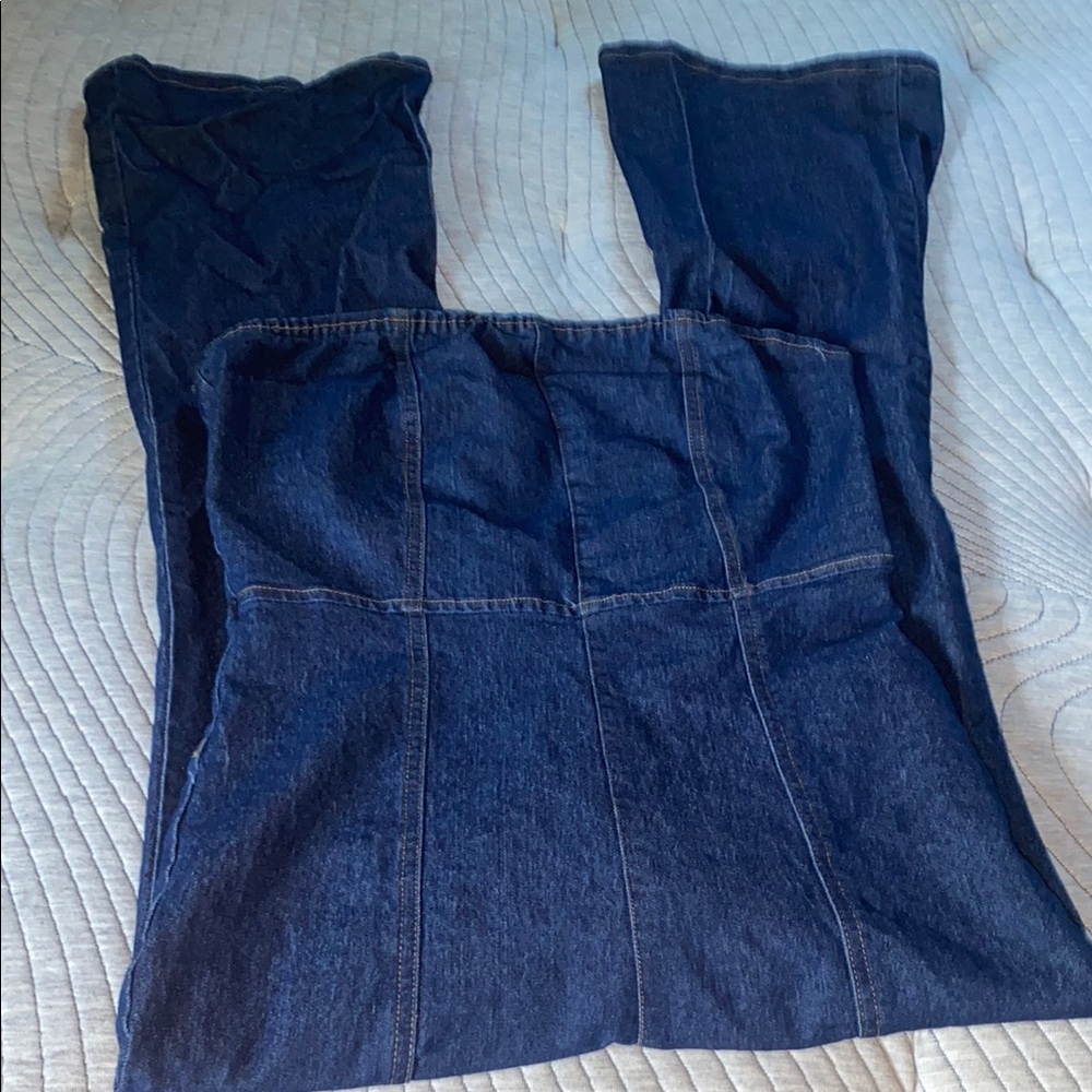 Women's Dark Blue Jeans